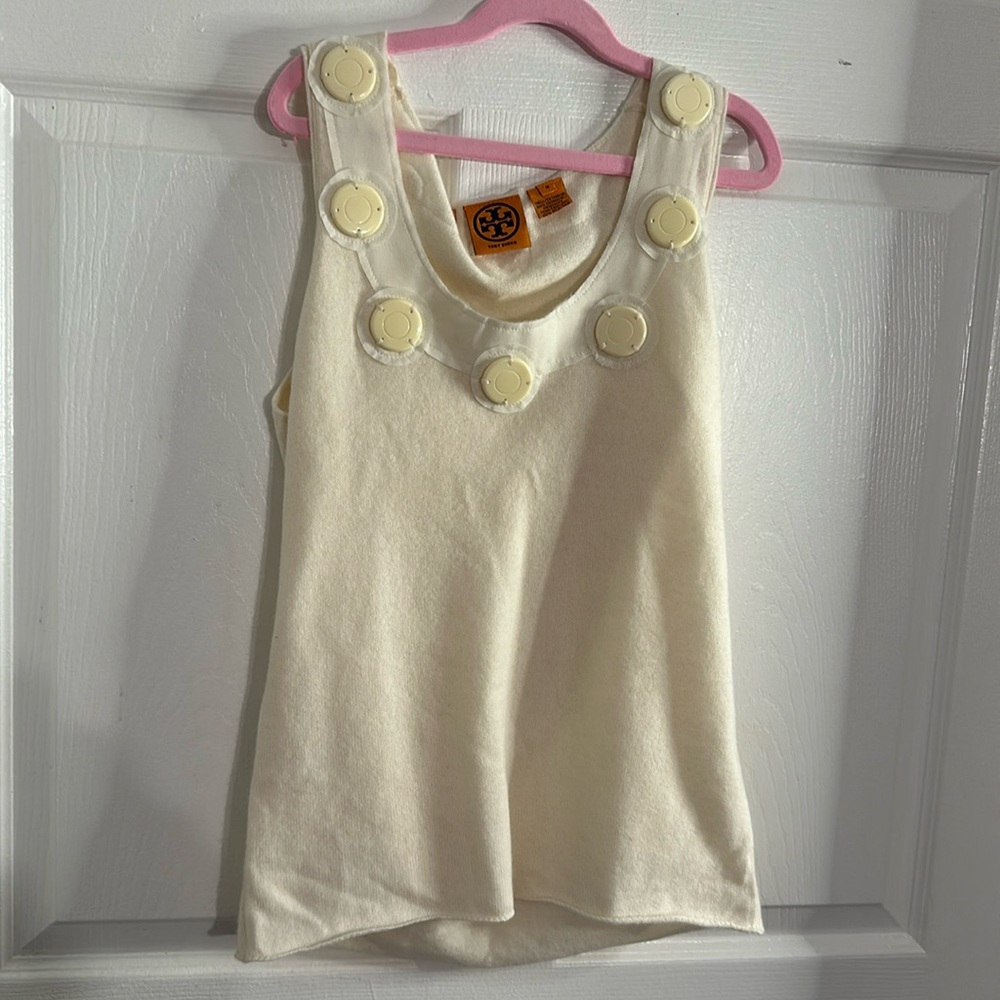 Tory Burch Cashmere Tank Top